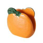 Hectarul - Suport de servetele portocaliu ceramic Orange Boltze